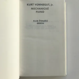 Mechanické piano, Kurt Vonnegut