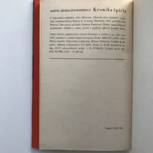 Kronika špicla, Martin Beheim-Schwarzbach