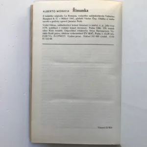 Římanka, Alberto Moravia