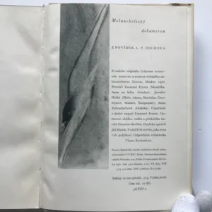 Melancholický dekameron, Anton Pavlovič Čechov, Stanislav Kolíbal