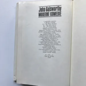 Moderní komedie, John Galsworthy