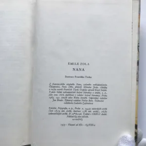 Nana, Émile Zola