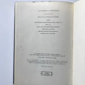 Faust, Johann Wolfgang Goethe, Eugene Delacroix