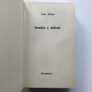 Soudce z milosti, Ivan Klíma