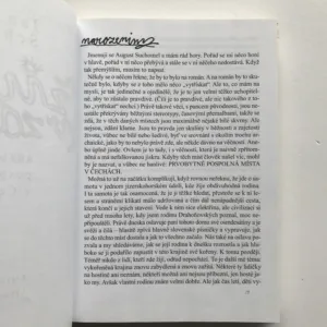 Život v závorce aneb Prvobytně pospolná místa v Čechách, Jan Schmid