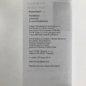 Paradýzo ztracené & znovunalezené, Richard Popel