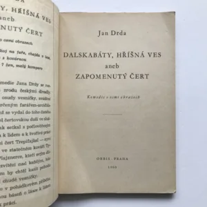 Dalskabáty hříšná ves aneb Zapomenutý čert, Jan Drda