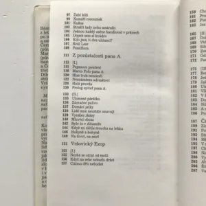 Černá lyra / Návod k upotřebení / Marsyas / Z pozůstalosti pana A. / Vršovický Ezop / Česká suita, Jiří Kolář