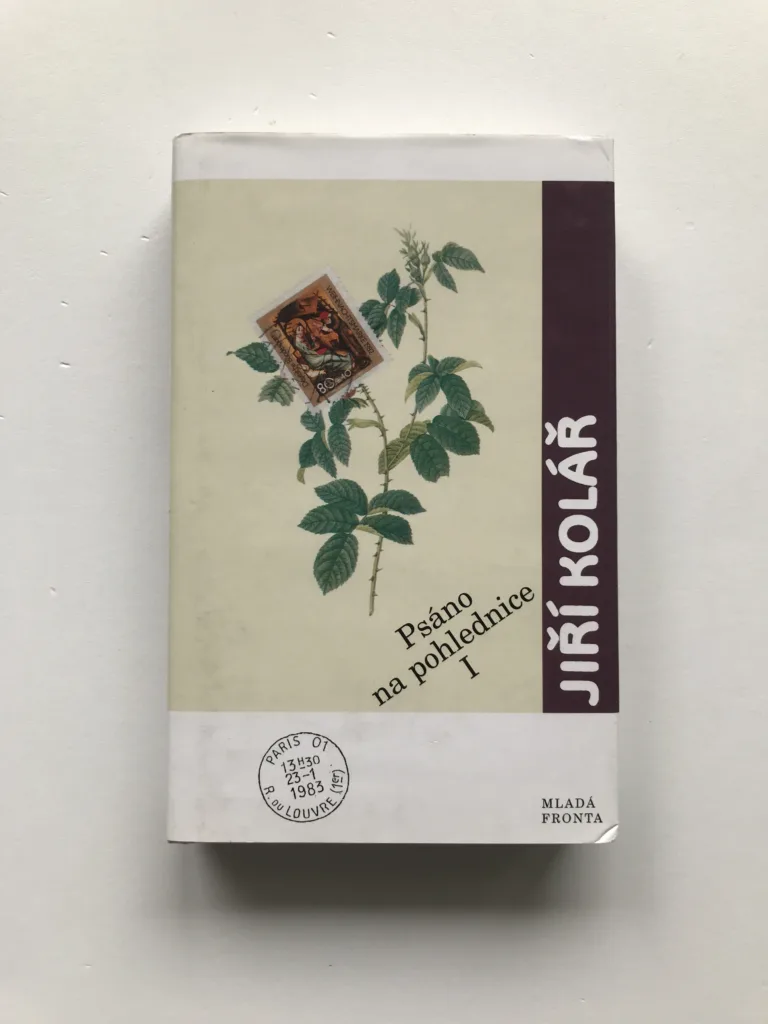 Psáno na pohlednice I (1983-1985), Jiří Kolář