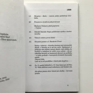 Záznamy, Jiří Kolář