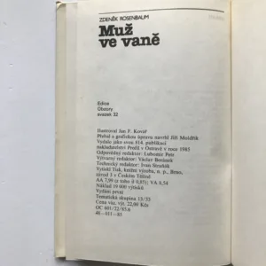 Muž ve vaně, Zdeněk Rosenbaum