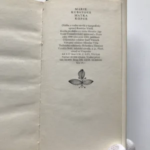 Matka kopce, Marie Kubátová