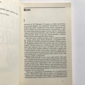 Příběh zděšeného muže (věnování autora), Adam T. Blahosz