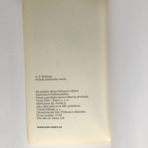 Příběh zděšeného muže (věnování autora), Adam T. Blahosz