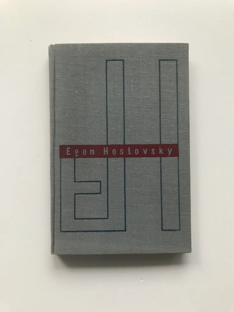 Úkryt, Egon Hostovský