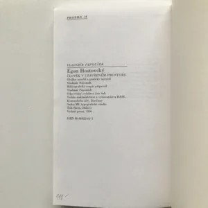 Egon Hostovský – Člověk v uzavřeném prostoru, Vladimír Papoušek