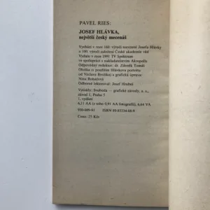 Josef Hlávka, největší český mecenáš, Pavel Ries