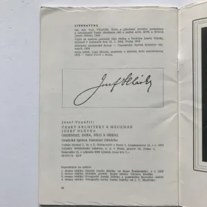Josef Hlávka, český architekt a mecenáš, Josef Vopařil