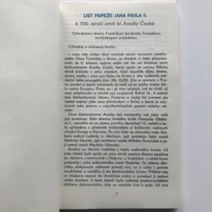 Blahoslavená Anežka Česká (Sborník ke svatořečení), Bohumil Svoboda, kolektiv autorů