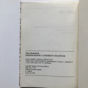 Ikonografie a atributy svatých, Věra Remešová
