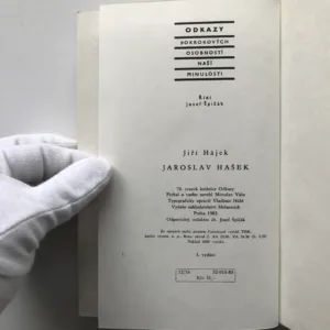 Jaroslav Hašek, Jiří Hájek