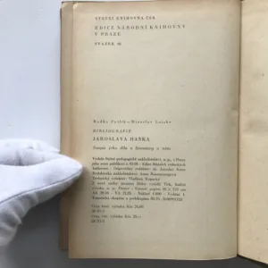 Bibliografie Jaroslava Haška (Soupis jeho díla a literatury o něm), Radko Pytlík, Miroslav Laiske