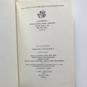 Školní čítanky a jiné satiry, Jaroslav Hašek, Radko Pytlík