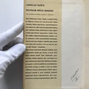 Velitelem města Bugulmy, Jaroslav Hašek