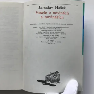Vesele o novinách a novinářích, Jaroslav Hašek, Jiří Slíva