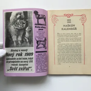 Haškův kalendář 1883-1983 (Minikalendář Dikobrazu)
