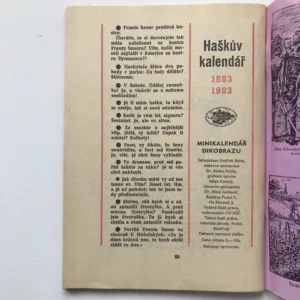Haškův kalendář 1883-1983 (Minikalendář Dikobrazu)