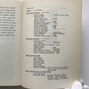 Dílo Jaroslava Haška v boji za mír a pokrok mezi národy (Mezinárodní konference, Dobříš, 20.-22. 4. 1983)