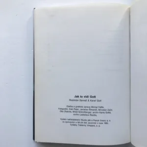 Jak to vidí Gott, Rostislav Sarvaš, Karel Gott