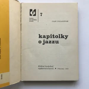 Kapitolky o jazzu, Ivan Poledňák
