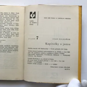Kapitolky o jazzu, Ivan Poledňák