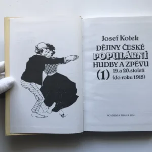 Dějiny české populární hudby a zpěvu 1 (19. a 20. století do roku 1918), Josef Kotek
