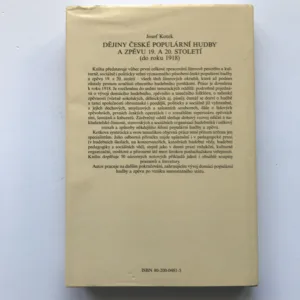 Dějiny české populární hudby a zpěvu 1 (19. a 20. století do roku 1918), Josef Kotek