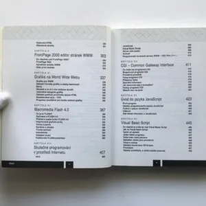 Vytváříme WWW stránky a spravujeme moderní web site, Jiří Hlavenka, Radek Sedlář, Tomáš Holčík, Jiří Kubeš, Jakub Mach