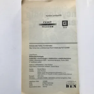 Elektrotechnologie, Josef Šavel