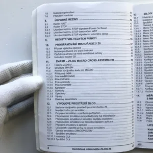 Osmibitové mikrořadiče ZiLOG Z8, Josef Hloušek