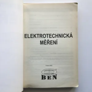Elektrotechnická měření, kolektiv autorů