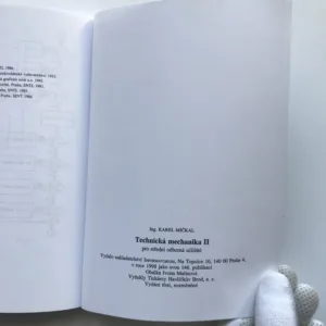 Technická mechanika II, Karel Mičkal