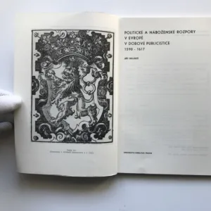 Politické a náboženské rozpory v Evropě v dobové publicistice 1590-1617, Jiří Hrubeš