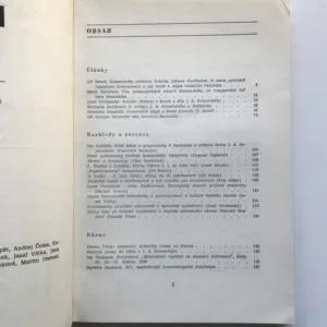 Studia Comeniana et Historica 40 (XX/1990)