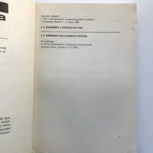 Studia Comeniana et Historica 41 (XX/1990)