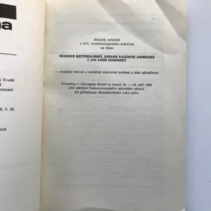 Studia Comeniana et Historica 36 (XVIII/1989), Josef Hapák, kolektiv autorů