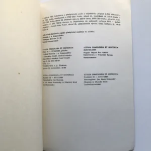 Studia Comeniana et Historica 36 (XVIII/1989), Josef Hapák, kolektiv autorů