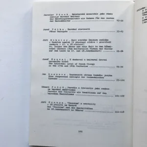 Kultura baroka v Čechách a na Moravě (Sborník příspěvků z pracovního zasedání 5. 3. 1991)