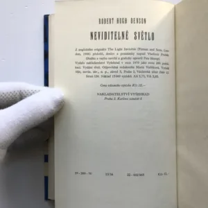 Neviditelné světlo, Robert Hugh Benson