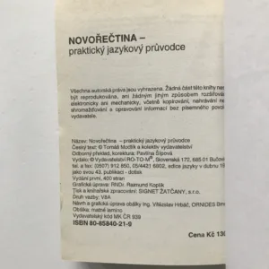 Řečtina – Praktický jazykový průvodce, Pavlína Šípová